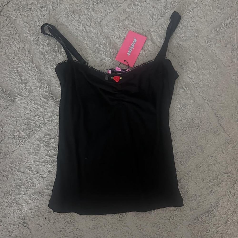 Edikted Black Tank Top